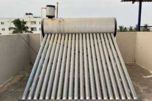 Integração aquecimento gás e solar